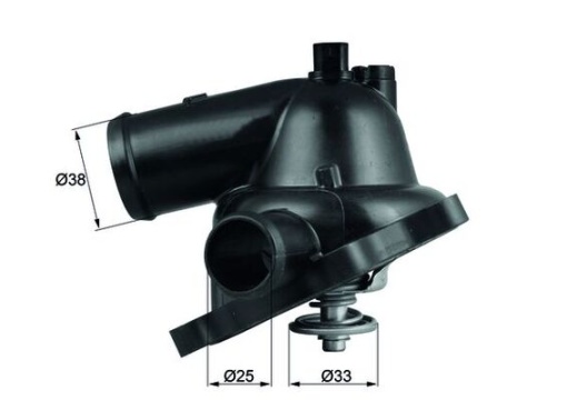 Termostat lichid racire (95°C, in carcasa) potrivit AUDI A6 ALLROAD C6, A6 C6, A8 D3, Q7; VW TOUAREG 4.2/5.2/6.0 08.04-03.18