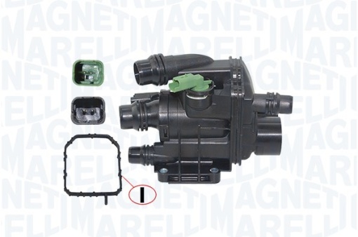 Termostat lichid racire (97°C, in carcasa) potrivit DS DS 3, DS 4; CITROEN BERLINGO MULTISPACE, C3 / C3 ORIGIN III, C3 AIRCROSS II, C3 II, C3 III, C3 PICASSO, C4 CACTUS, C4 GRAND PICASSO II 1.2 01.13-