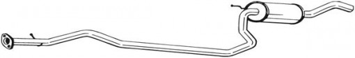 Toba esapament intermediara potrivit FORD FIESTA IV, PUMA 1.6/1.7 03.97-06.02