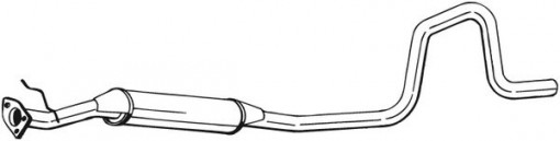 Toba esapament intermediara potrivit LAND ROVER FREELANDER I 1.8 02.98-10.06
