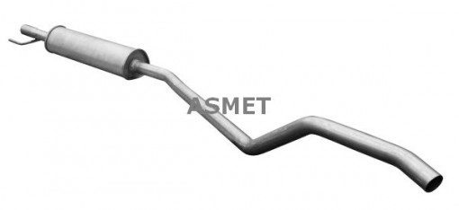 Toba esapament intermediara potrivit OPEL ASTRA H 1.4/1.4LPG 08.04-10.10