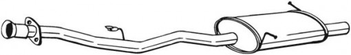 Toba finala esapament potrivit BMW 3 (E36) 1.6 01.94-08.00