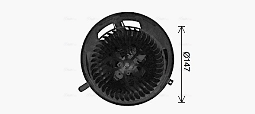 Ventilator habitaclu potrivit BMW 1 (E81), 1 (E82), 1 (E87), 1 (E88), 3 (E90), 3 (E91), 3 (E92), 3 (E93), X1 (E84), X3 (F25), X4 (F26), Z4 (E89) 1.6-4.4 06.04-03.18