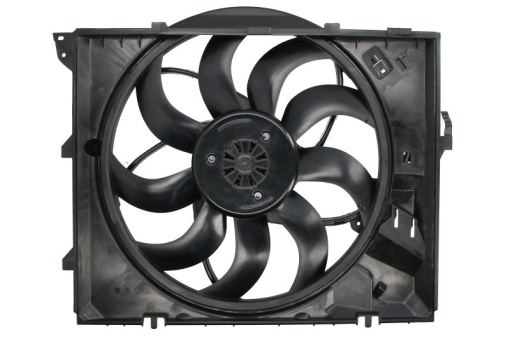 Ventilator radiator (cu carcasa) potrivit BMW 1 (E81), 1 (E82), 1 (E87), 1 (E88), 3 (E90), 3 (E91), 3 (E92), 3 (E93), X1 (E84) 2.0/2.5/3.0 12.04-10.13