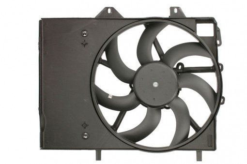 Ventilator radiator (cu carcasa) potrivit DS DS 3; CITROEN C2, C2 ENTERPRISE, C3 AIRCROSS II, C3 I, C3 II, C3 III, C3 PICASSO, C4 CACTUS, C-ELYSEE, DS3; OPEL CROSSLAND X /LAND 1.0-1.6LPG 02.02-