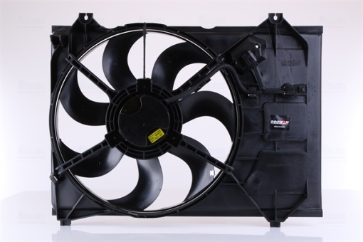 Ventilator radiator (cu carcasa) potrivit KIA RIO II 1.5D 03.05-12.11