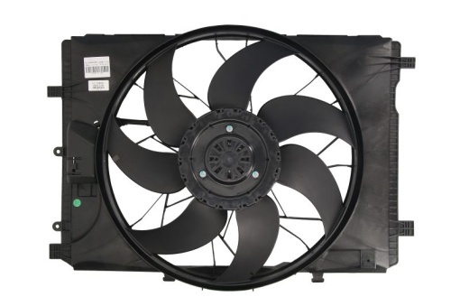 Ventilator radiator (cu carcasa) potrivit MERCEDES A (W176), B SPORTS TOURER (W246, W242), C (C204), C T-MODEL (S204), C (W204), CLA (C117), CLA SHOOTING BRAKE (X117), CLS (C218) 1.6-3.5 01.07-