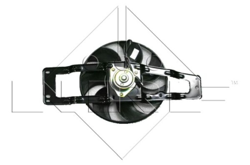Ventilator radiator (cu carcasa) potrivit RENAULT TWINGO I 1.2 08.04-06.07
