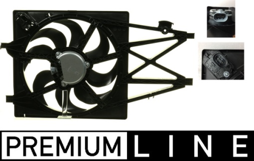Ventilator radiator potrivit ALFA ROMEO 4C, 4C SPIDER, GIULIETTA, GIULIETTA/HATCHBACK 1.4-2.0D 04.10-12.20