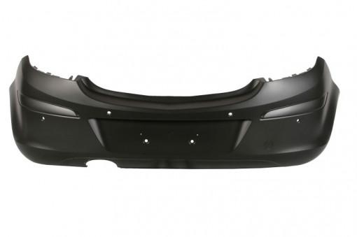 Bara spate ; cu capac carlig SPORT, locas senzor parcare: 4, grunduit, TUV potrivit OPEL CORSA D 3D 07.06-09.14