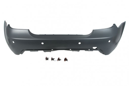 Bara spate pachet M, cu locas senzori parcare, numar locas: 4, grunduit potrivit BMW 5 E60 Sedan 07.03-12.09