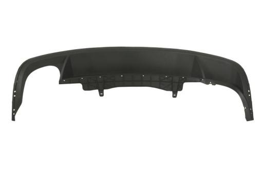 Capac bara Spate cu gaura o singura conducta evacuare, negru VW PASSAT ALLTRACK B7, PASSAT B7 KOMBI/LIMUZÃNA 08.10-12.15
