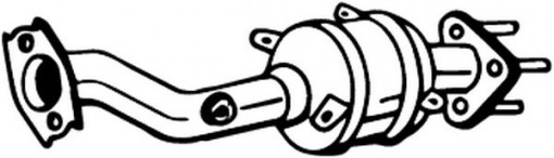 Catalizator EURO 6 potrivit HONDA JAZZ IV 1.3 09.15-