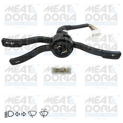 Comutator coloana directie (Indicatorii; lumini; stergatoare) potrivit CITROEN JUMPER I; FIAT DUCATO; PEUGEOT BOXER 02.94-