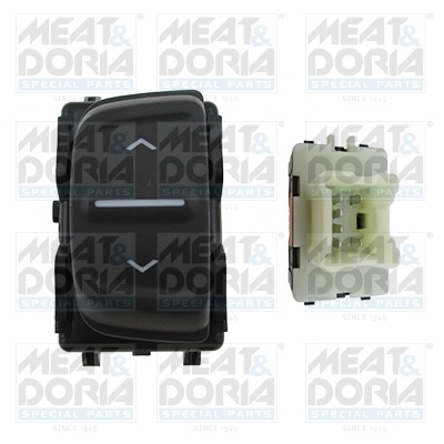 Comutator macara geam Fata Dreapta potrivit DACIA SANDERO II 0.9-1.5D 10.12-