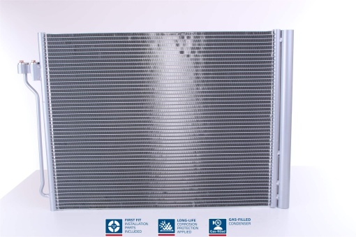 Condensator climatizare (cu uscator, element aditional) potrivit BMW 5 (F10), 5 (F11), 5 GRAN TURISMO (F07), 6 (F12), 6 (F13), 6 GRAN COUPE (F06), 7 (F01, F02, F03, F04); ROLLS-ROYCE DAWN 2.5-6.6 06.09-