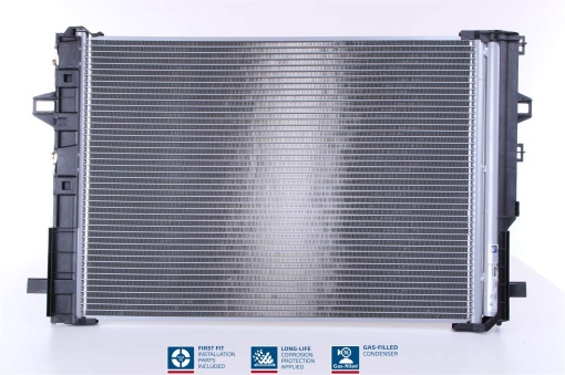 Condensator climatizare (cu uscator) potrivit MERCEDES A (W176) B SPORTS TOURER (W245) B SPORTS TOURER (W246, W242) CLA (C117) CLA SHOOTING BRAKE (X117) GLA (X156); INFINITI Q30, QX30 1.5D-Electric 01.10-