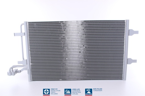 Condensator climatizare (element aditional) potrivit VOLVO C30, C70 II, S40 II, V50 1.6-Electric 12.03-12.12