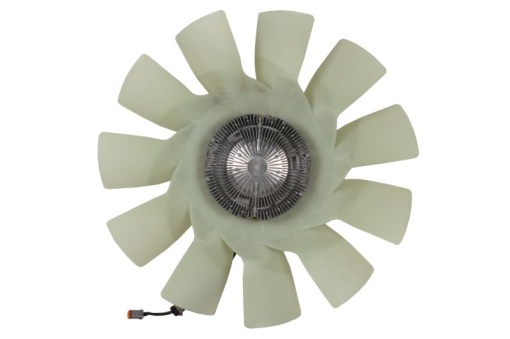 Cupla ventilator radiator (cu ventilator, 750mm, numar lame: 11, numar pini: 6) potrivit SCANIA G I, P I, R I, TOURING DC13.05-DC16.22 03.04- - Img 1