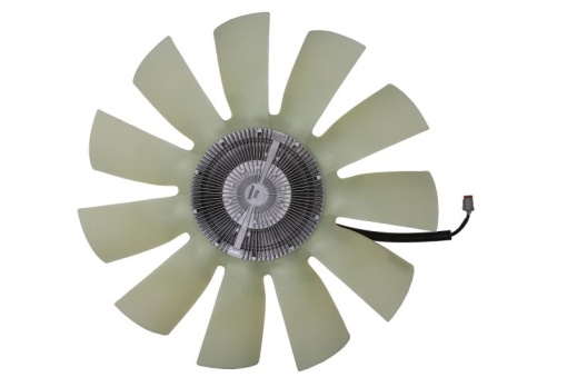 Cupla ventilator radiator (cu ventilator, 750mm, numar lame: 11, numar pini: 6) potrivit SCANIA G I, P I, R I DC13.05-DT16.08 03.04-05.19 - Img 1