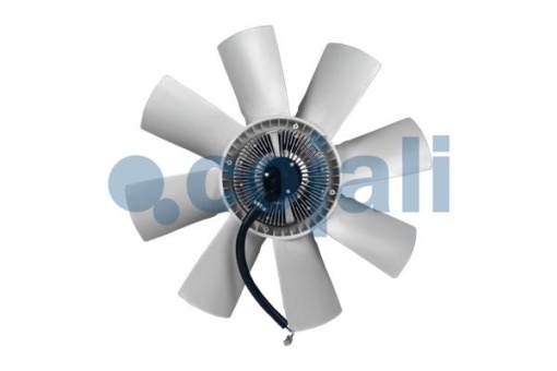 Cupla ventilator radiator (cu ventilator, 750mm, numar lame: 8, numar pini: 2) potrivit SCANIA 4 DC16.01/DC16.02 05.00-04.08