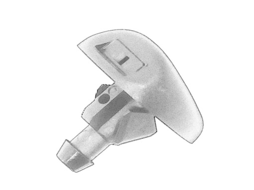 Diuza spalator parbriz Fata potrivit PEUGEOT 306, 307 05.97-12.09