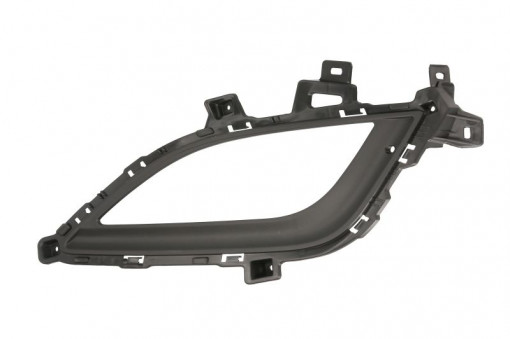 Element bara Stanga cu locas lampa ceata, plastic, negru potrivit HYUNDAI I30 11.11- 11.11-03.15