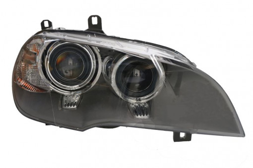 Far Dreapta (bi-xenon, D1S, automat, cu motor, culoare insertie: negru) potrivit BMW X5 (E70) 02.07-06.13 - Img 1