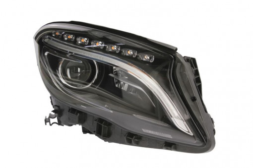 Far Dreapta (bi-xenon, D3S/LED, automat, bec, culoare semnalizator: portocaliu) potrivit MERCEDES GLA (X156)