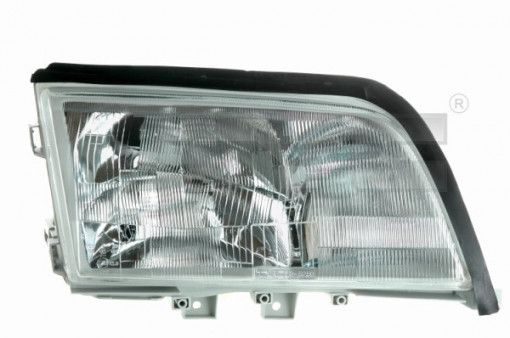Far dreapta (H1/H3, pneumatic, fundal argintiu) MERCEDES Clasa C T-MODEL (S202), C (W202)