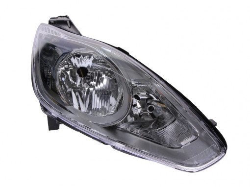 Far dreapta (H1/H7, reglaj electric, cu motoras, fundal negru/insertii crom) FORD C-MAX II, GRAND C-MAX