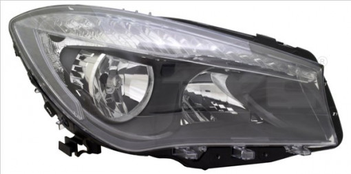 Far Dreapta (H15/H7, electric, cu motor) potrivit MERCEDES CLA (C117), CLA SHOOTING BRAKE (X117)