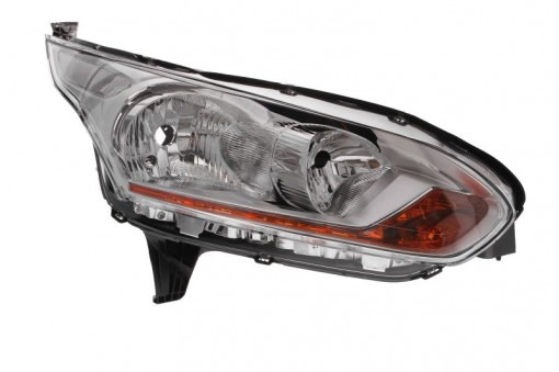 Far dreapta (H15/H7, reglaj electric, cu motoras) FORD TRANSIT / TOURNEO CONNECT dupa 2013