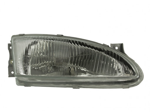 Far Dreapta (H4, electric, fara motoras, culoare insertie: cromat) potrivit HYUNDAI ACCENT, ACCENT I