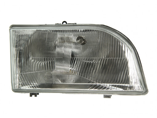 Far Dreapta (H4, mecanic, culoare insertie: cromat) potrivit FORD FIESTA III, FIESTA/HATCHBACK, FIESTA/MINIVAN