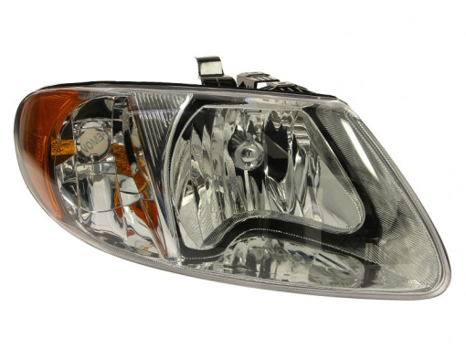 Far Dreapta (H7/H9, electric, culoare semnalizator: galben) potrivit CHRYSLER VOYAGER IV; DODGE CARAVAN, GRAND 01.04-12.03