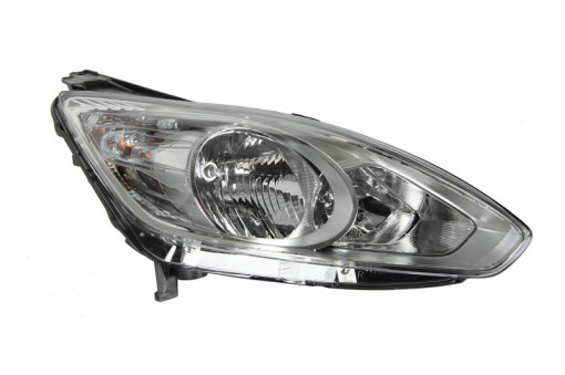 Far Dreapta (halogen, H1/H7/W5W, electric, cu motor, culoare semnalizator: transparent) potrivit FORD C-MAX II, GRAND C-MAX -03.15