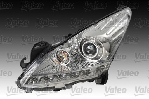 Far Dreapta (halogen, H4, electric, cu motor, culoare semnalizator: transparent) potrivit PEUGEOT 107 -04.14