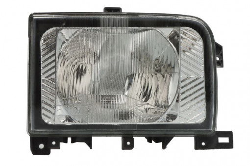 Far Dreapta (halogen, H4/W5W, electric, cu motor, culoare insertie: cromat) potrivit NISSAN CABSTAR E