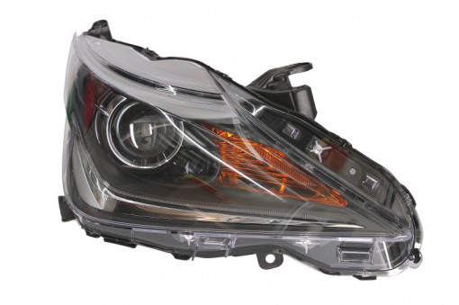 Far Dreapta (LED/P21W, electric, culoare insertie: negru, culoare semnalizator: portocaliu) potrivit TOYOTA AYGO