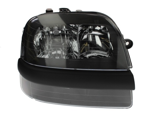 Far fata Dreapta (2*H1/H7, electric, fara motoras, culoare insert: negru, culoare semnalizator: fumuriu) potrivit FIAT DOBLO, DOBLO/MINIVAN -12.05