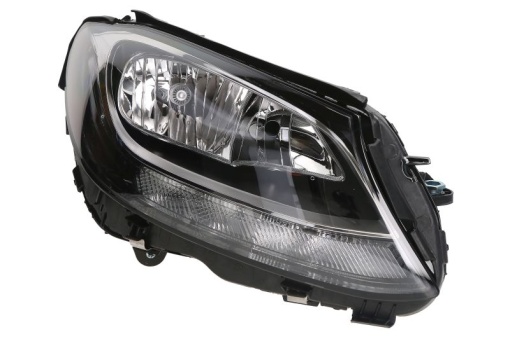 Far fata Dreapta (H7/H7/LED, electric, cu motor, culoare insert: negru) potrivit MERCEDES C (A205), C (C205), C T-MODEL (S205), C (W205)