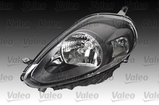 Far fata Dreapta (halogen, H4/W5W, electric, cu motor, culoare insert: gri) potrivit ABARTH GRANDE PUNTO, PUNTO, PUNTO EVO; FIAT GRANDE PUNTO, PUNTO, PUNTO EVO, PUNTO EVO/HATCHBACK