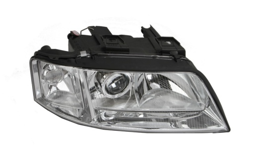 Far fata Dreapta (xenon, D2S/H1, electric, fara motoras, culoare insert: cromat) potrivit AUDI A6 C5, ALLROAD C5 01.99-12.00