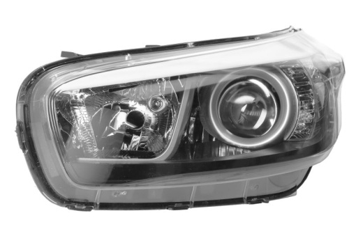 Far fata Stanga (3*H7/PY21W, electric, cu motor) potrivit KIA CEE'D, PRO CEE'D 01.15-06.18