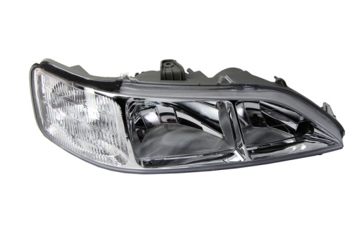 Far fata Stanga (H1/H7, electric, fara motoras, culoare insert: negru, culoare semnalizator: alb) potrivit HONDA ACCORD VI 01.00-12.03