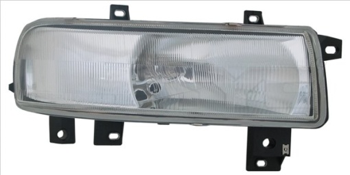 Far fata Stanga (H4, electric, fara motoras, culoare insert: cromat) potrivit NISSAN INTERSTAR X70; OPEL MOVANO I; RENAULT MASTER II 07.98-12.03