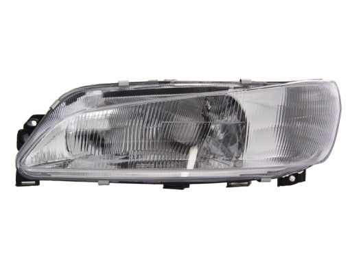 Far fata Stanga (H4, electric, fara motoras, culoare semnalizator: alb) potrivit PEUGEOT 306, 306/HATCHBACK, 306/KOMBI 01.97-12.99