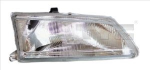Far fata Stanga (H4, electric, mecanic, fara motoras, culoare insert: argintiu) potrivit PEUGEOT 106 I, 106 I/HATCHBACK