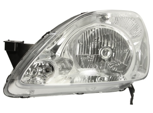 Far fata Stanga (H4, mecanic, fara motoras, culoare semnalizator: galben) potrivit HONDA CR-V II 09.01-12.04